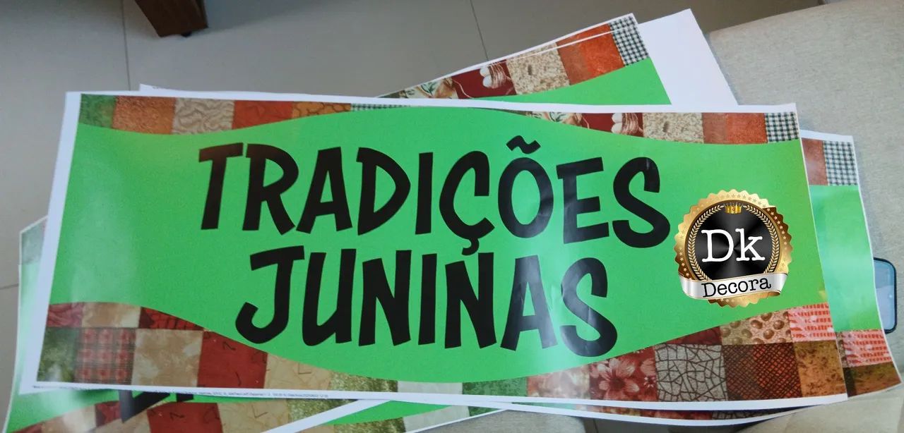 Placas de Decoração Junina - Tradicoes Juninas