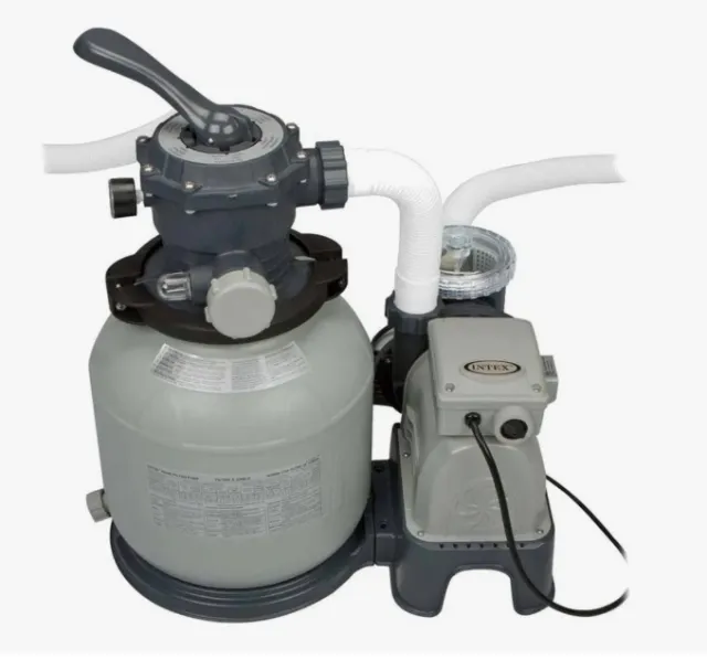Bomba Filtro Intex Areia Krystal Clear 6m³/h 220V