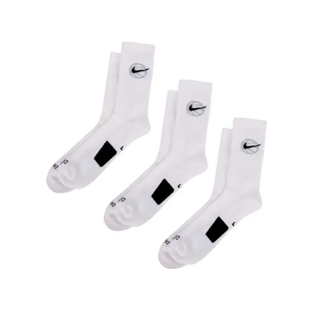 Kit Meias Nike Basketball Crew Elite Everyday 34/38 - Tam M - Originais e Novas - Foto 2