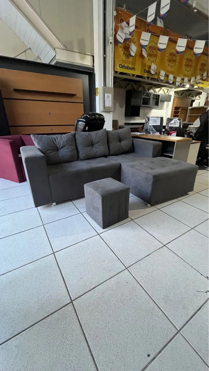 Sofá 3 Lugares com entrega grátis  - Foto 4