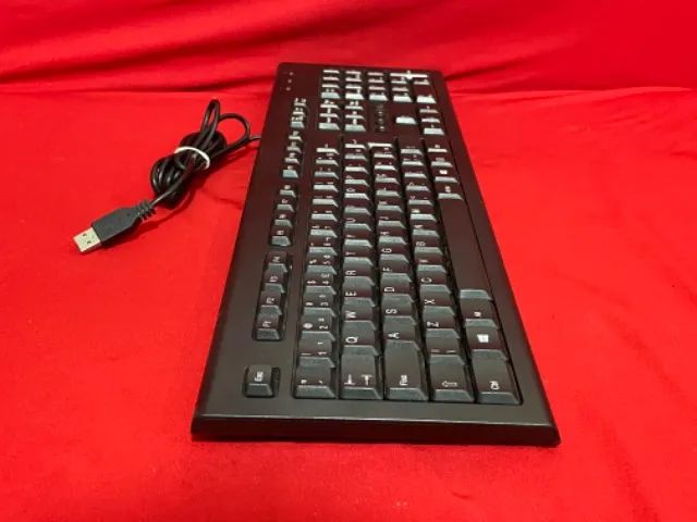 Teclado HP com fio padrão BR697737 - Foto 4