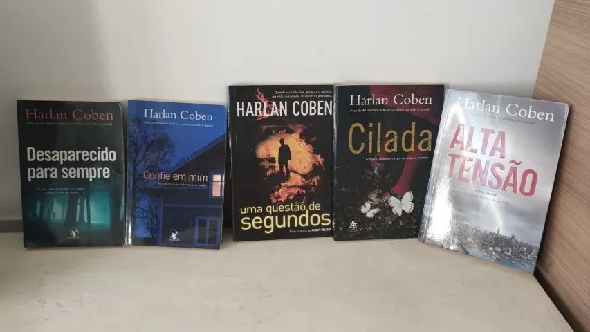 Conjunto de livros Harlan Coben