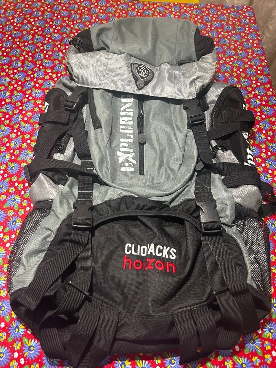 Mochila 55 litros cargueira/trilha/trekking/acampamento - Foto 3