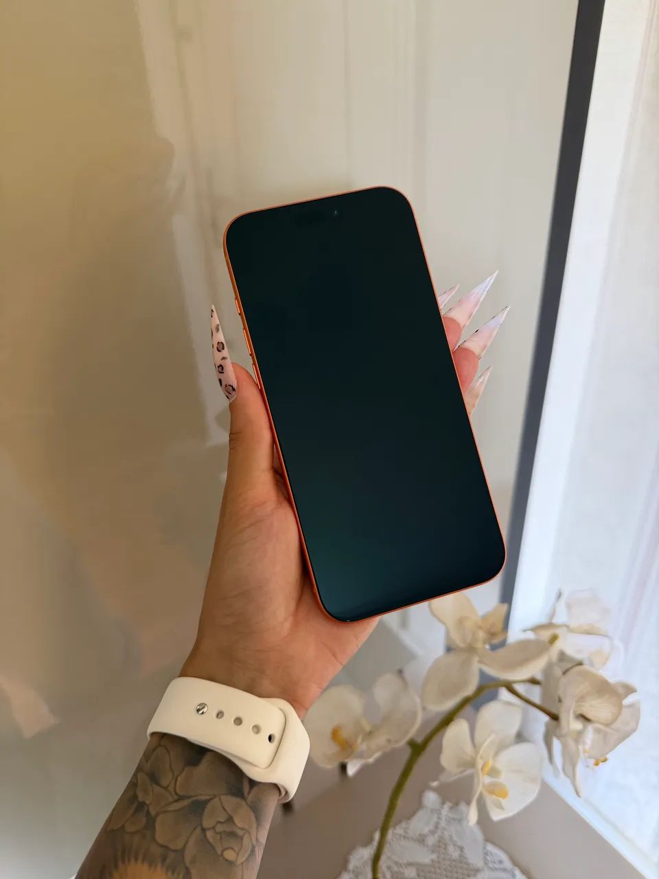 iPhone 17 Pro Max Titânio Laranja Garantia Apple - Foto 4