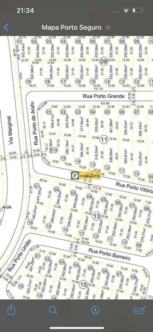 Terreno à venda, 305 m² por R$ 350.000 - Porto Seguro - Dourados/MS - Foto 2
