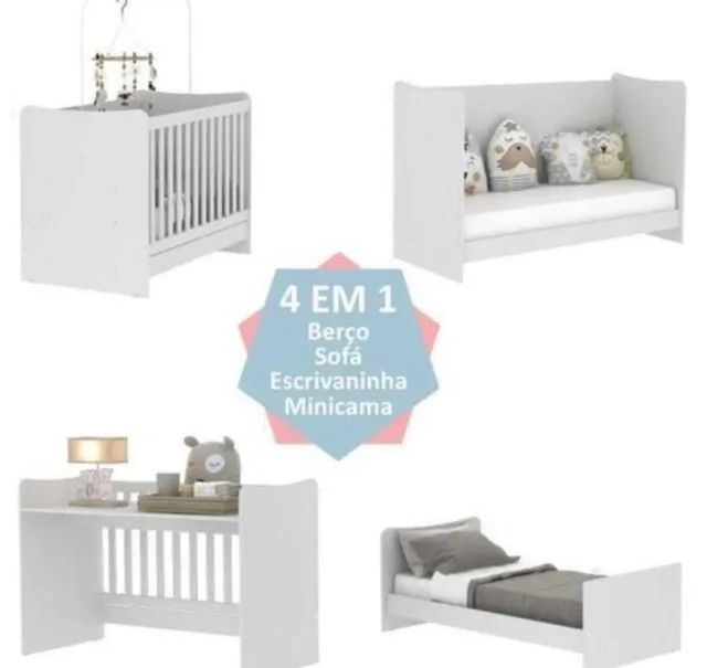 Promoção Berço 4 em 1 - 19/08/25   - Foto 2
