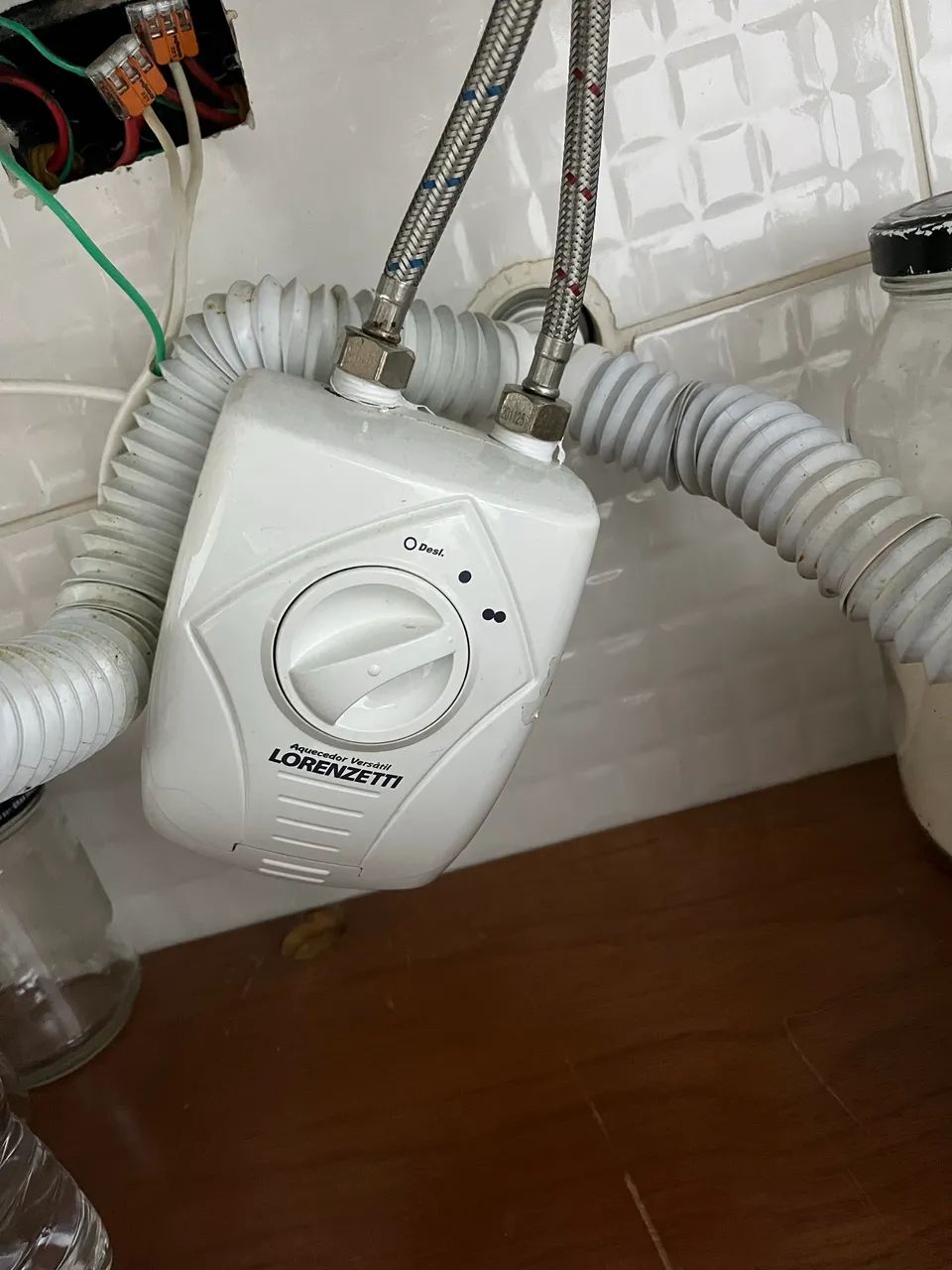 Aquecedor e torneira de inox  - Foto 4