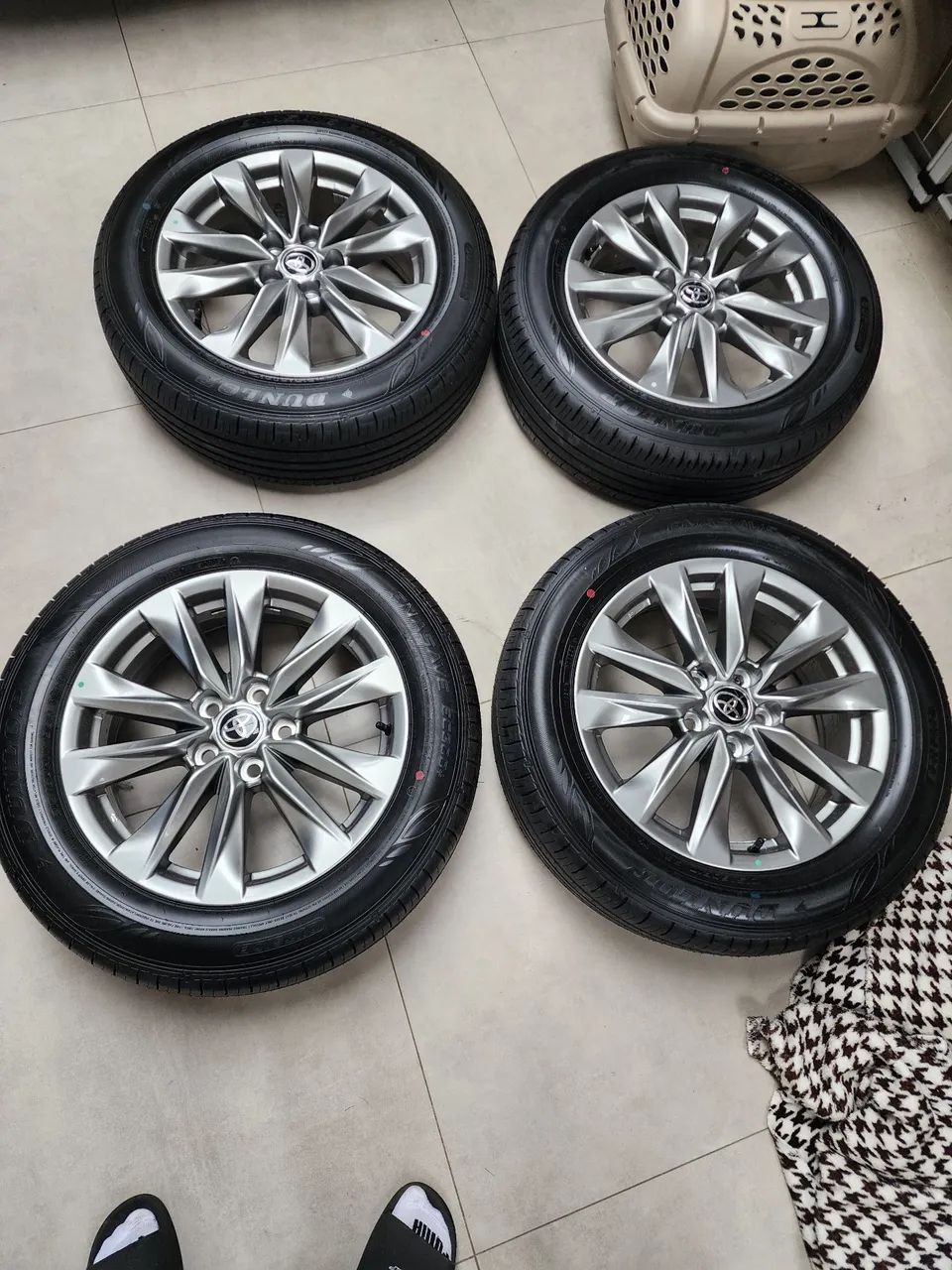 Jogo de Rodas original Toyota Corolla Cross