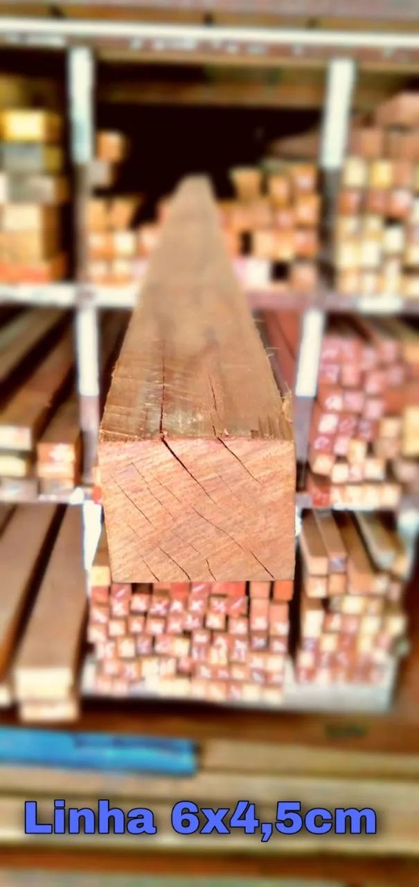 Madeira para telhado Linhas caibros e ripas Mista ou Maçaranduba - Foto 6