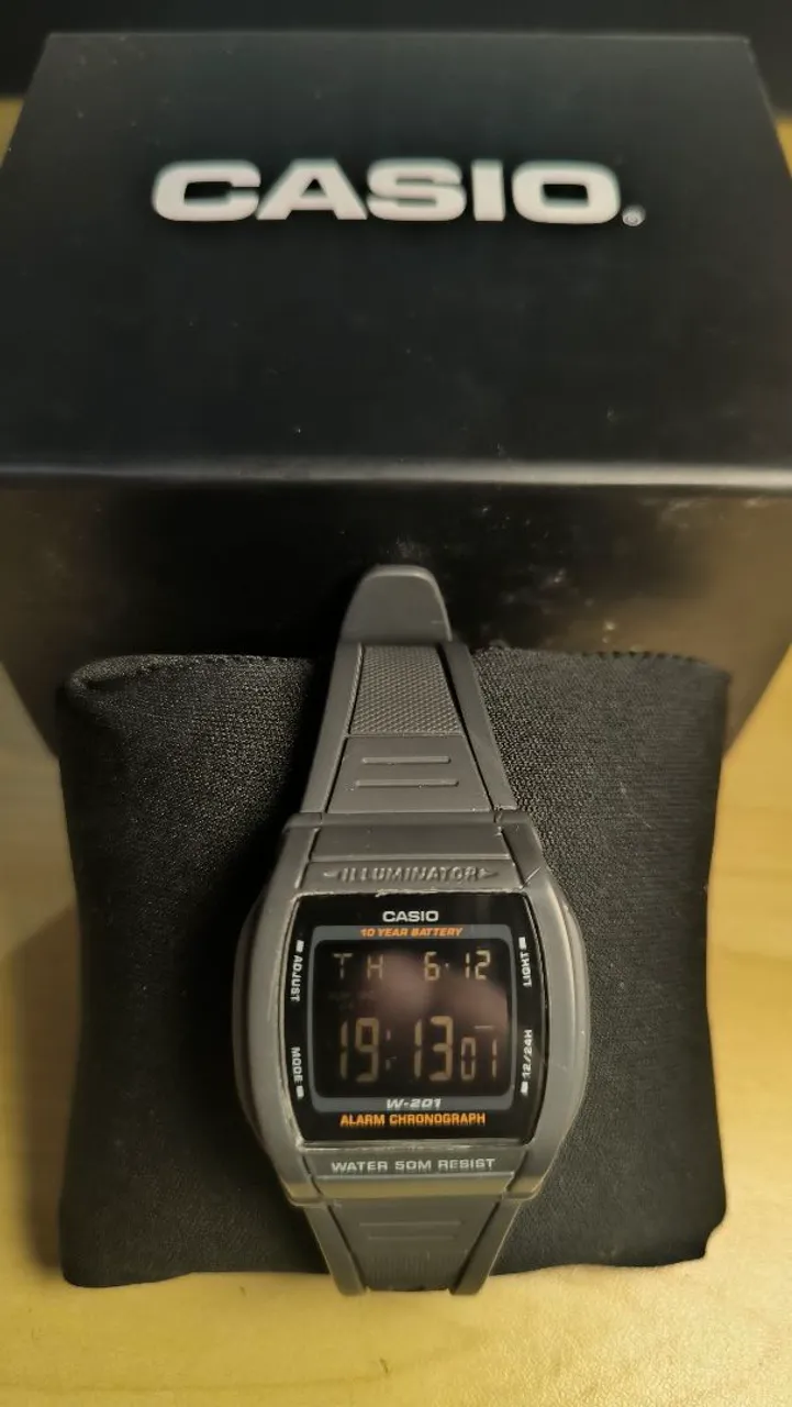 Relógio Casio W-201 Digital Original
