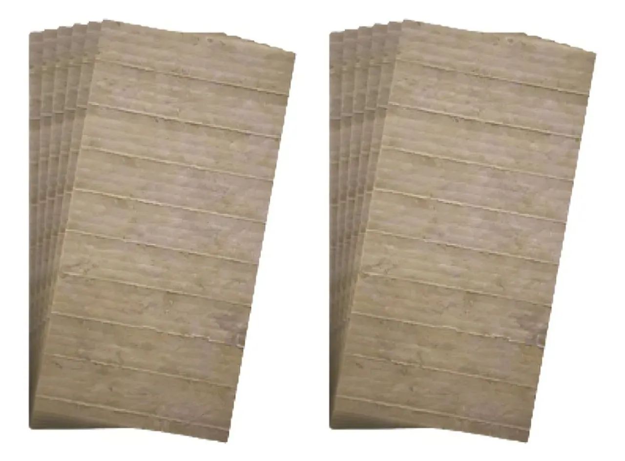 Acoustic and Thermal Rock Wool (10 packages, 6 panels each) total coverage: 43.2 m²64728596688897122