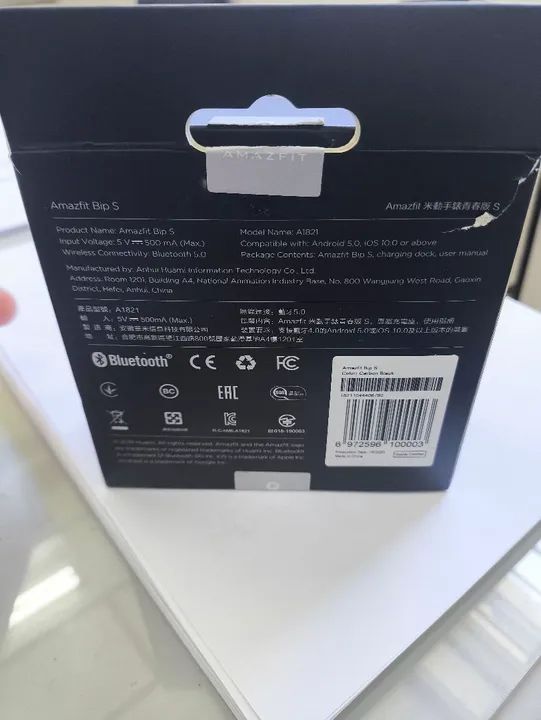 CARREGADOR e caixa do Smartwatch Amazfit BIP S - Foto 3