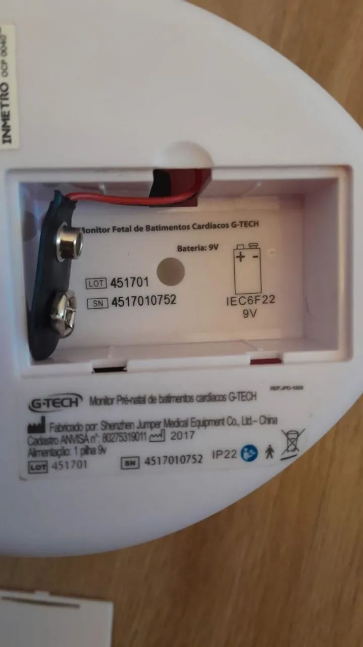 Monitor Fetal G-Tech com Fone de Ouvido - Foto 3