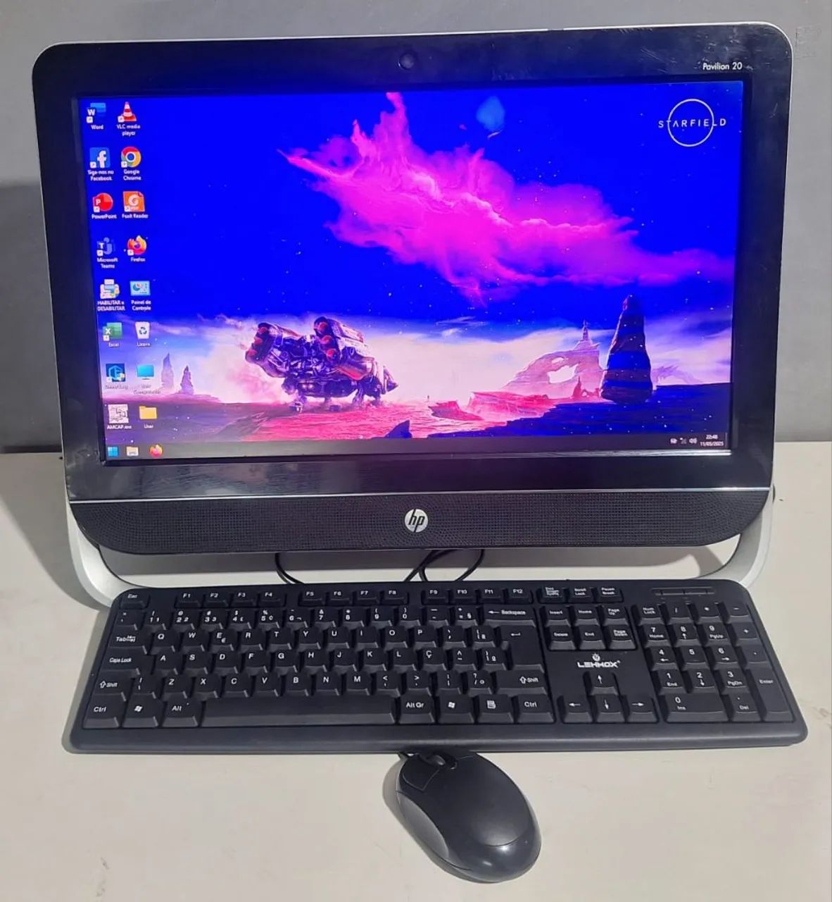 Computador HP Pavilion 20 All in One 8GB de memória ram  500GB de HD FUNCIONANDO PERFEITO!
