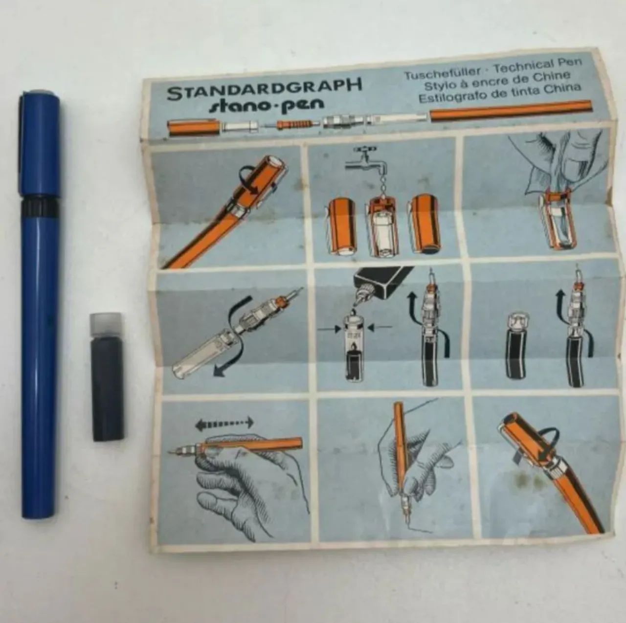 Kit Nanquim Rotring e Standardgraph  - Foto 3
