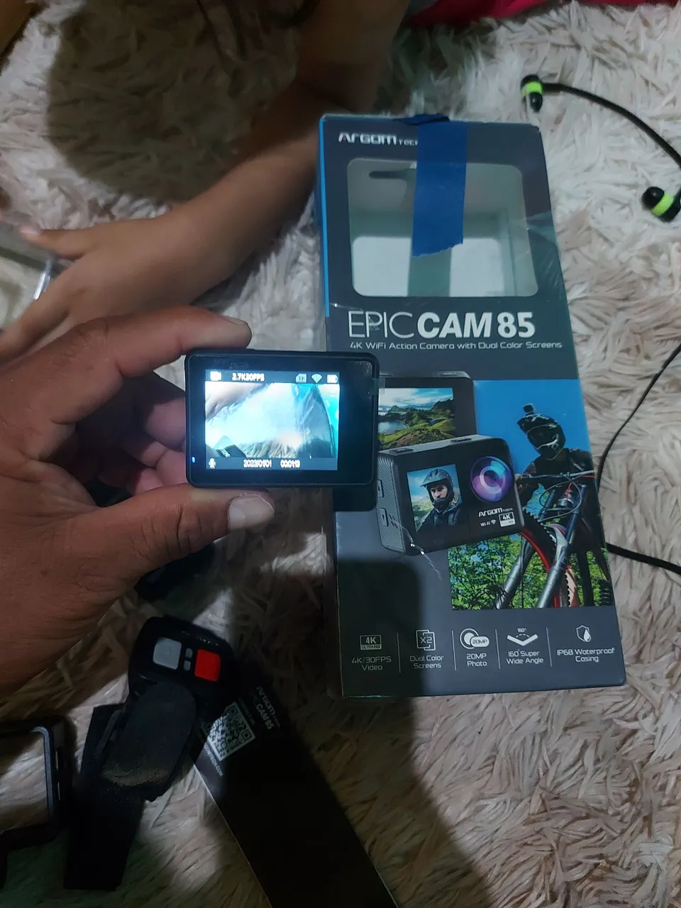 Câmera de Ação 4K Argom Epic Cam 85