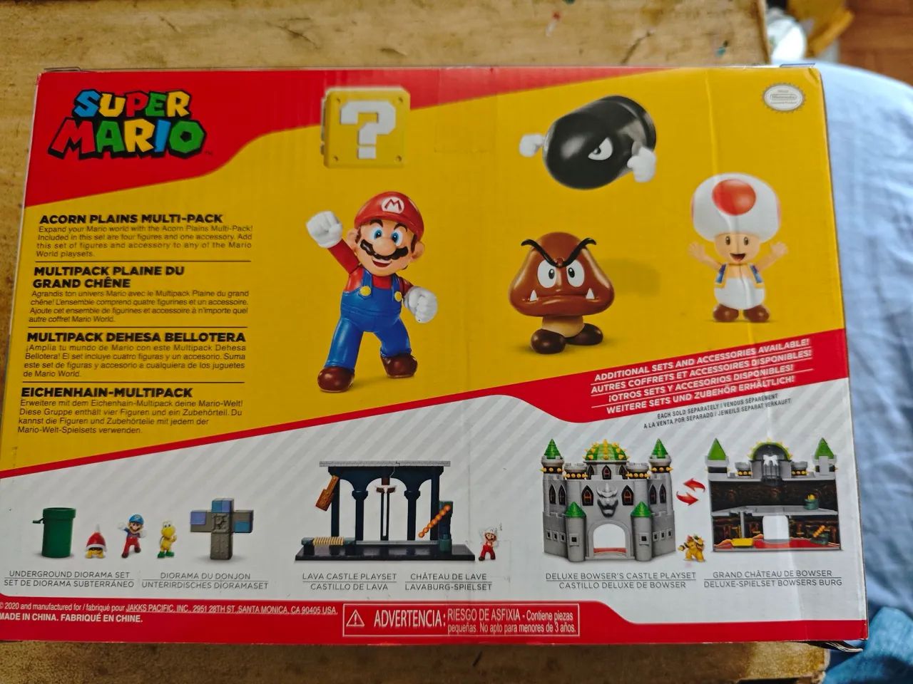 Boneco Super Mario Acorn Plains com acessórios  - Foto 3