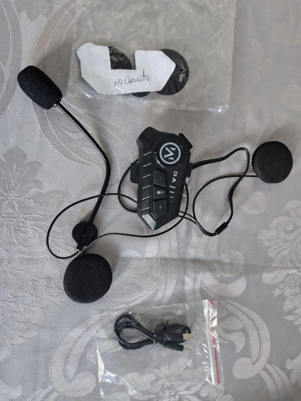 Fone bluetooth para capacete  - Foto 2