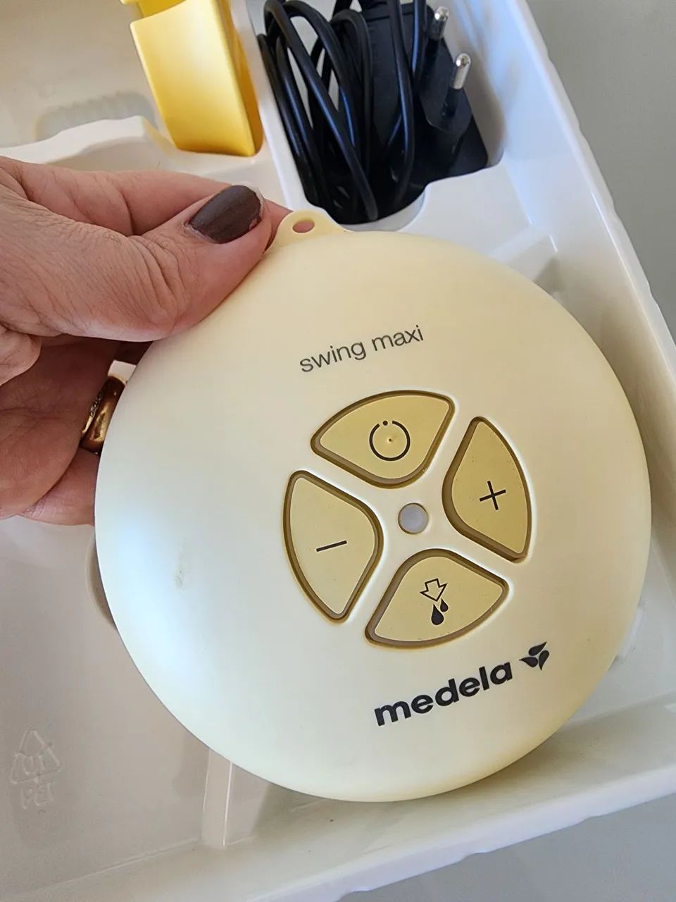 Vendo bomba elétrica extratora medela swing maxi flex dupla. Novíssima, usada poucas vezes - Foto 2