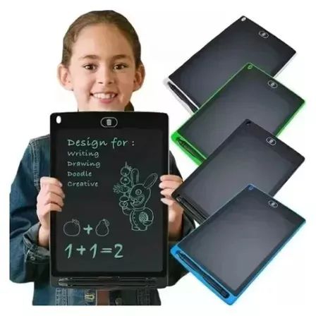 Lousa Mágica 10 Polegadas Infantil Digital Colorido Lcd Tablet Loja Coimbra Computadores - Foto 2