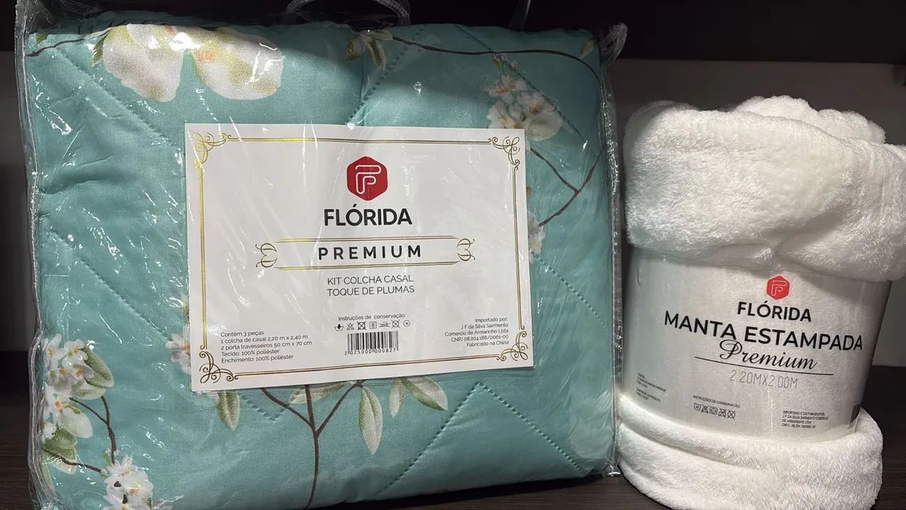 Cobreleito com manta casal - Foto 4