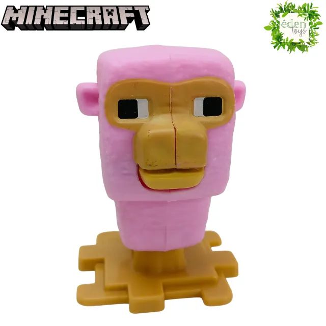 Boneco Ovelha Rosa Minecraft Mc (cód 736)