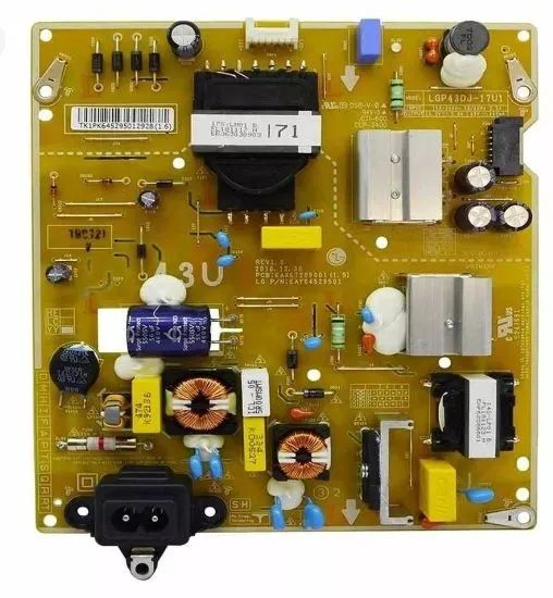 Placa Fonte Tv 43uj6300 Eax67146203 (1.1 - Foto 3