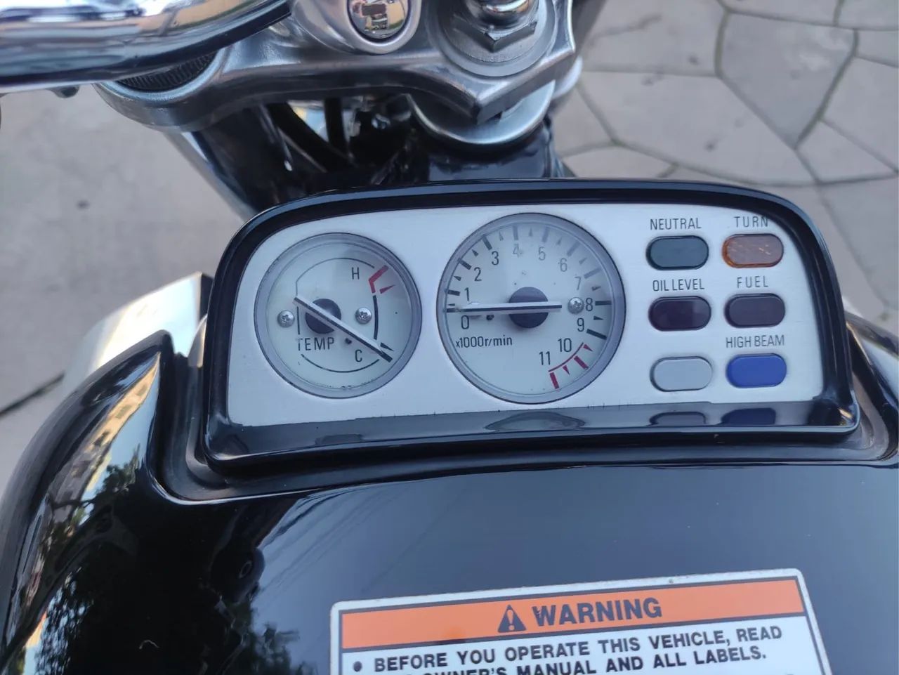 Yamaha V Max 1200 com apenas 8.000 milhas, estado impecável! - Foto 2