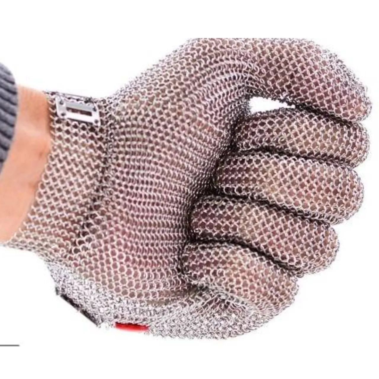 Luva de Malha de Aço Inoxidável - TAMANHO P, Proteção para Mãos - Foto 3