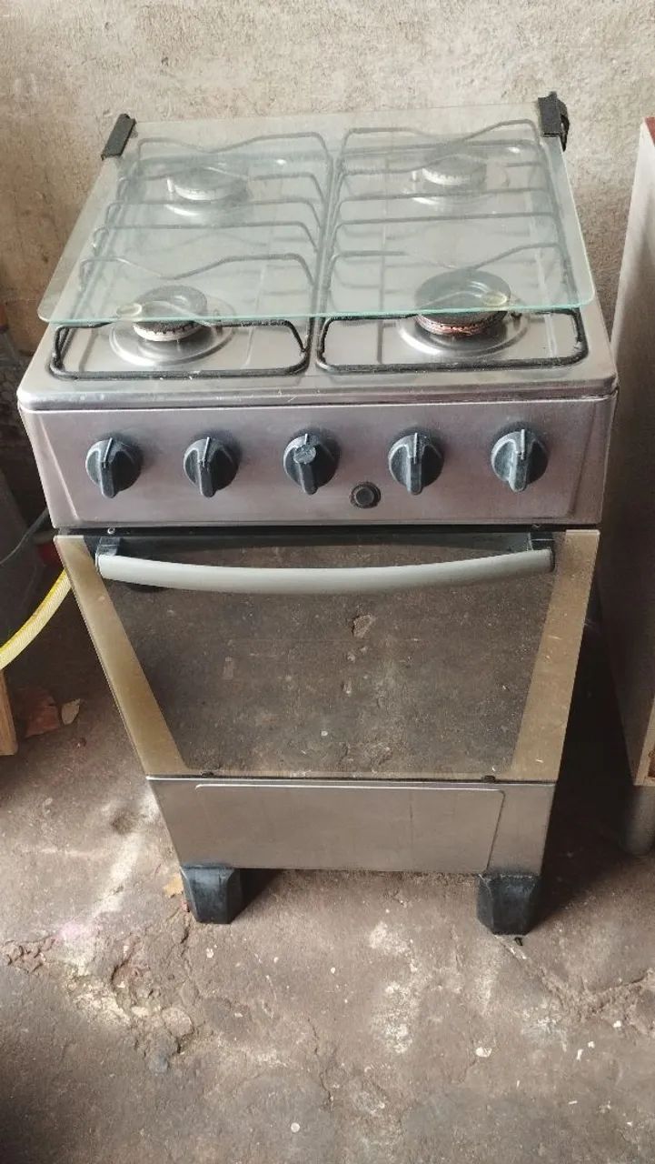 Fogão inox espelhado elétrico  - Foto 5