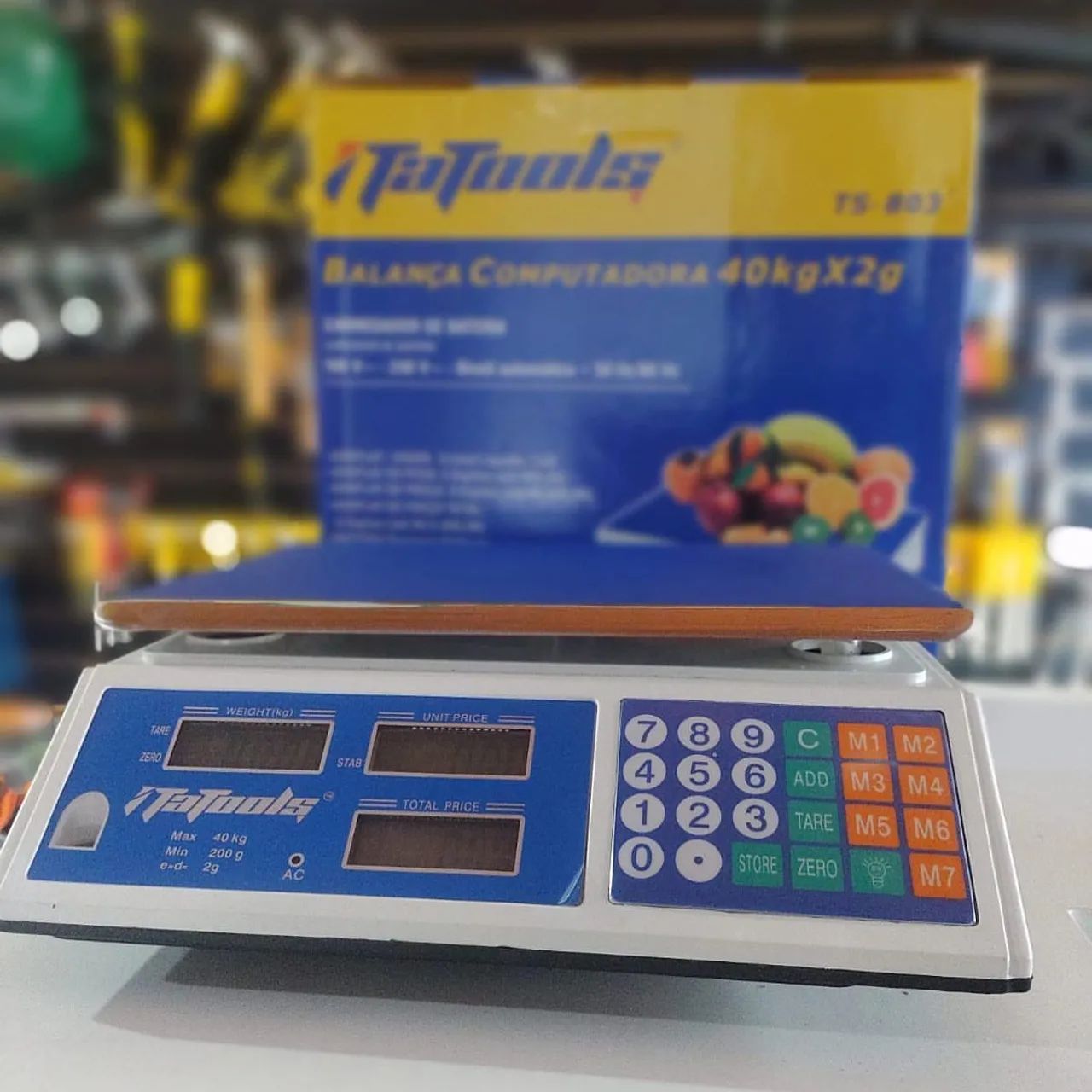 Balança para comércios digital pesa ate 40kg novas com garantia 