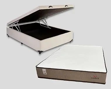 Colchão + BAÚ Ilhéus - Conforto e Qualidade - Foto 3