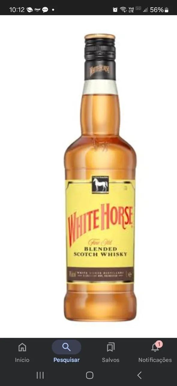 Whisky White Horse Blended Scotch Whisky - 1L