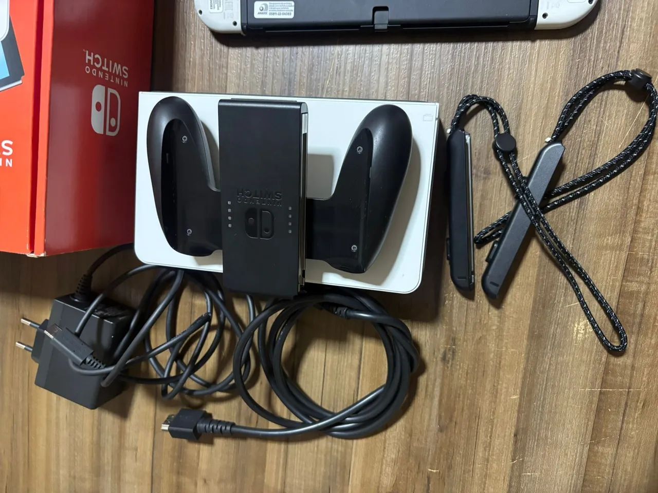 Nintendo Switch Console Branco Oled - Foto 3