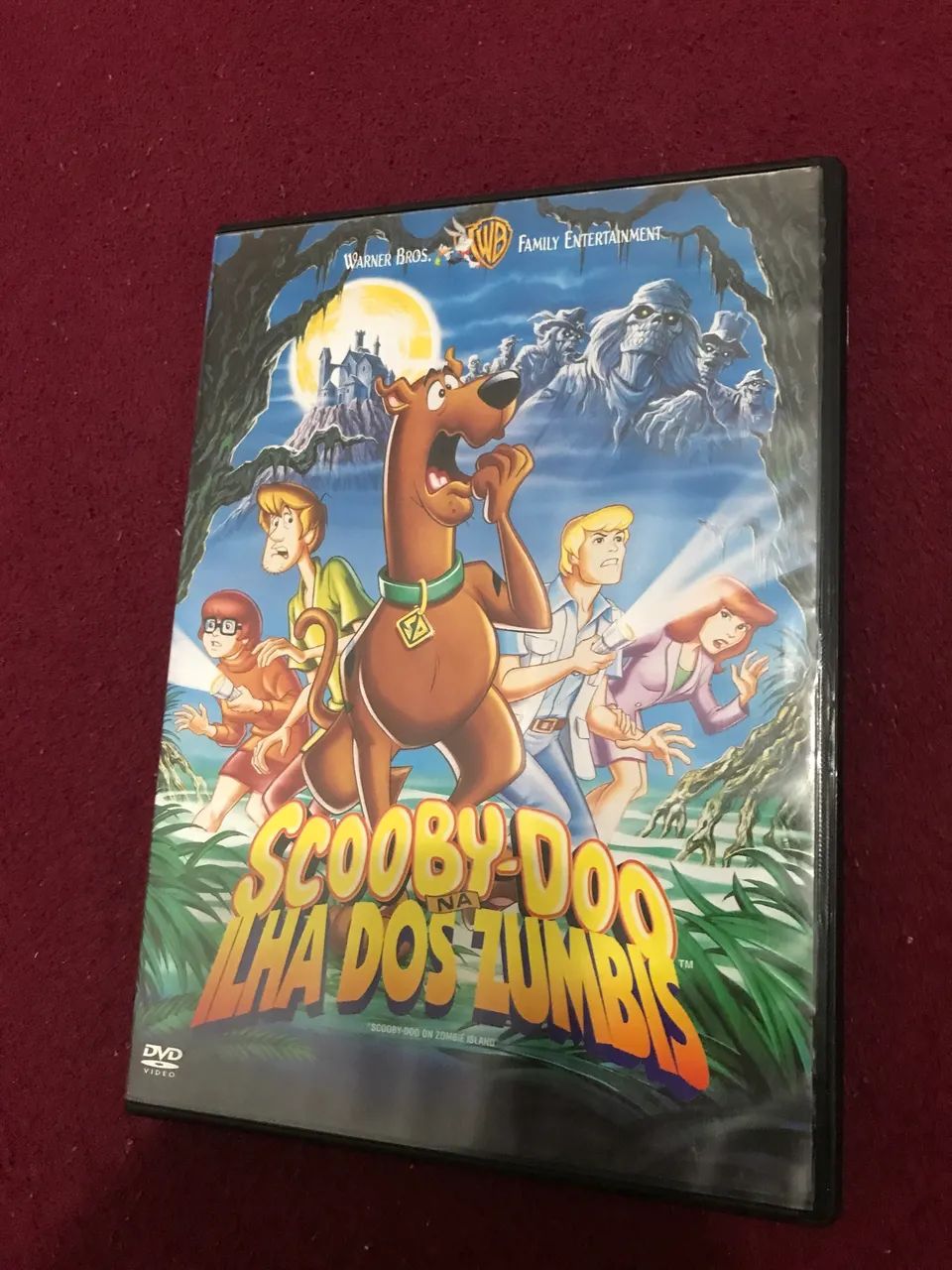 dvd Scooby doo na ilha dos zumbis
