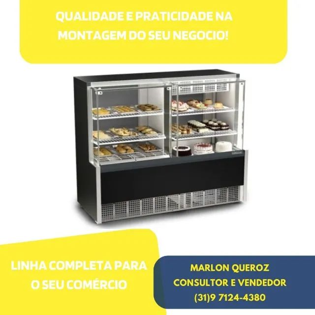 Balcão Refrigerado / Estufa Gelopar 1,40M