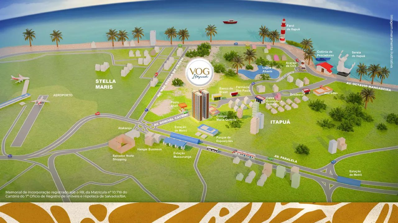 APARTAMENTO 2 SUÍTES À VENDA NO VOG ITAPUÃ - Foto 2
