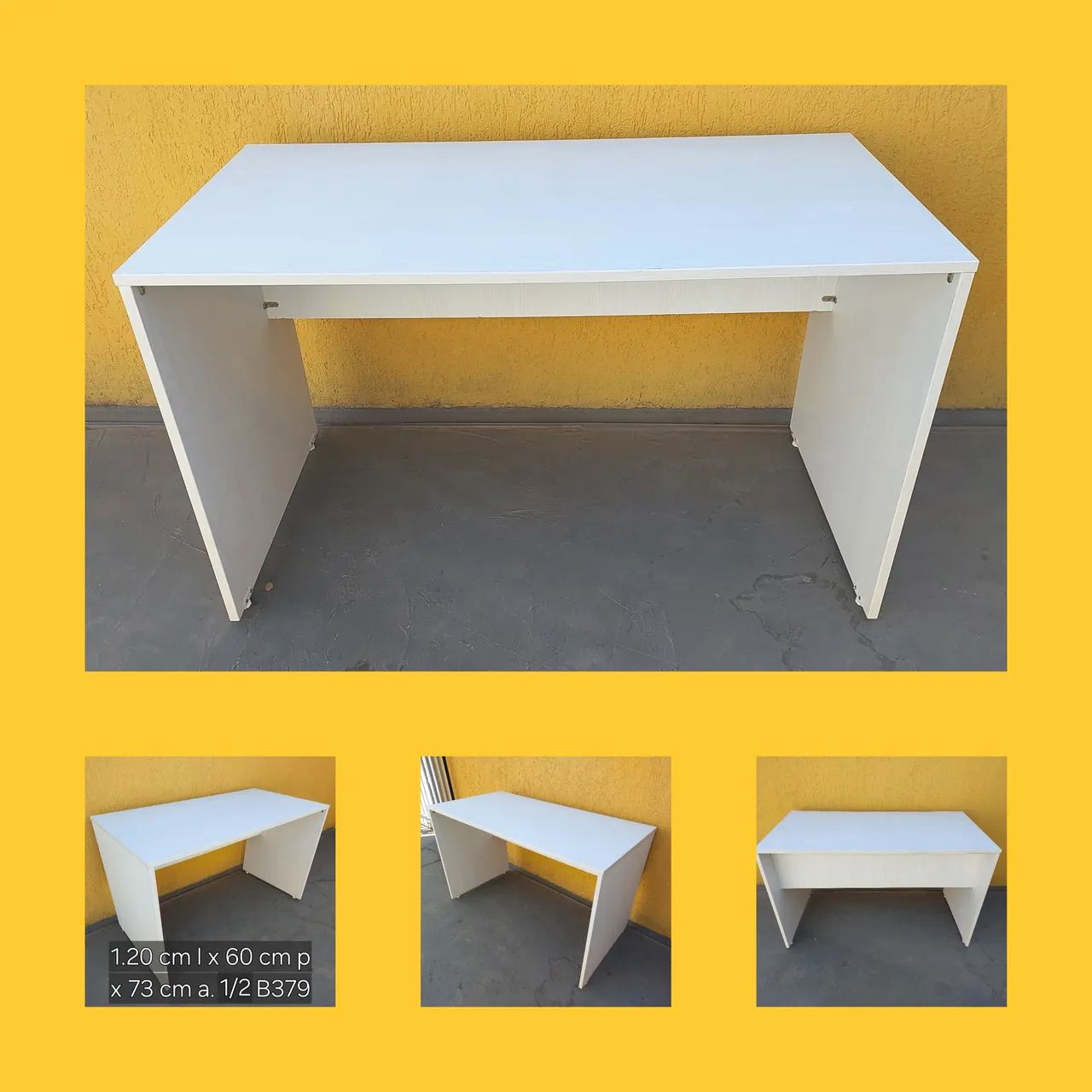 Mesa escritorio 1.20x60x73cm