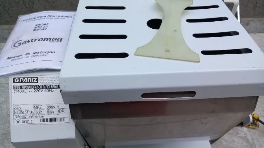 Masseira Amassadeira Gastromaq MBI 05 (estudo troca) usada - Foto 2