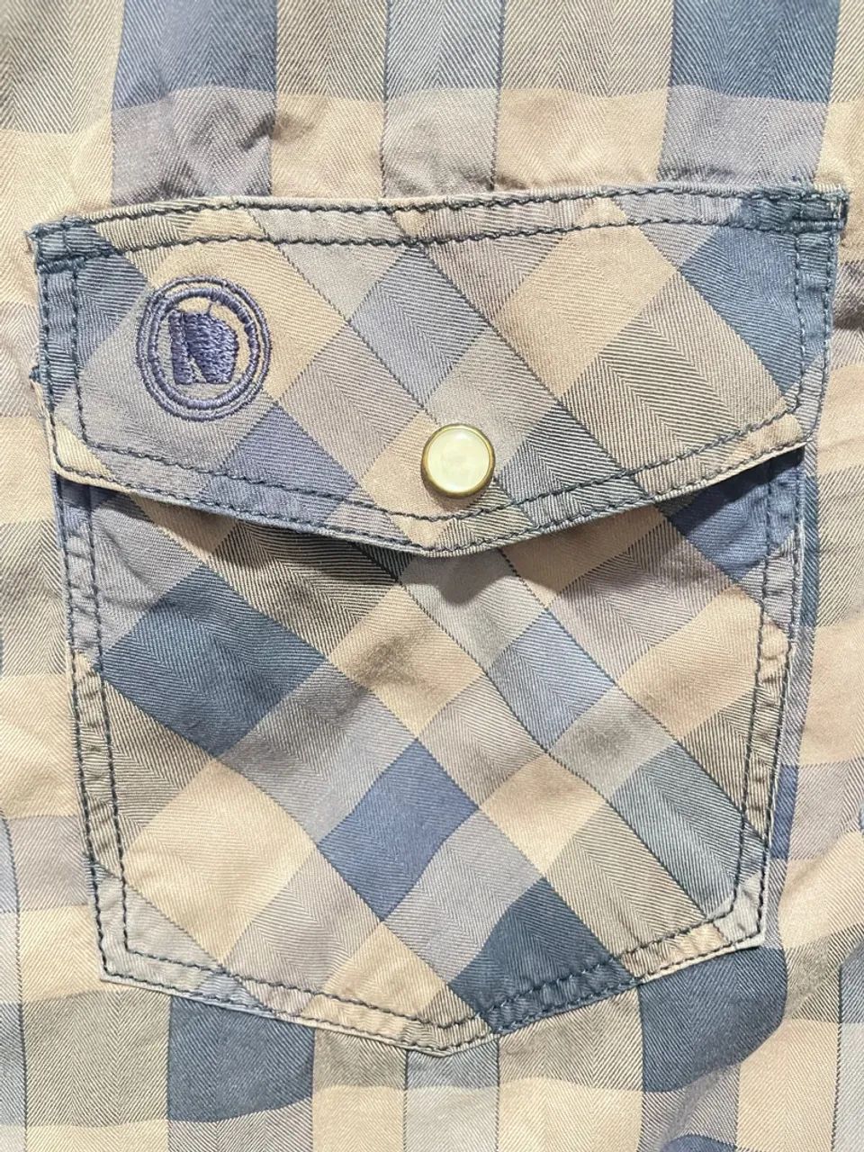 Camisa xadrez masculina - Foto 3