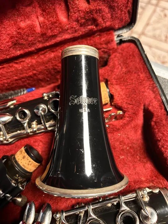 Clarinete Selmer USA  CL 300  Seminovo 