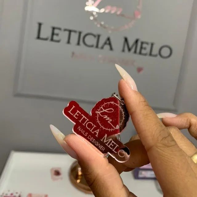 Chaveiro Personalizado Em Acrílico 1 Unidade - Foto 2