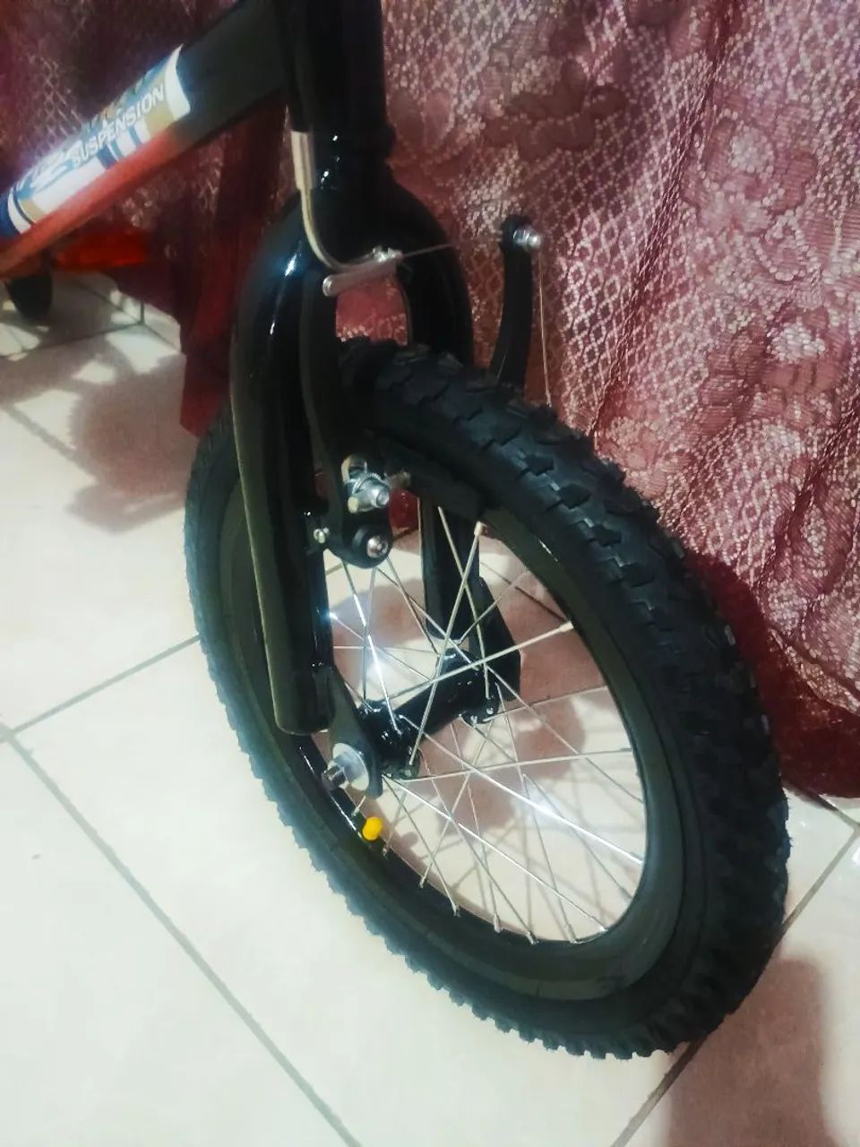 Vendo bicicleta bmx aro 16 com roda Aeros  - Foto 4