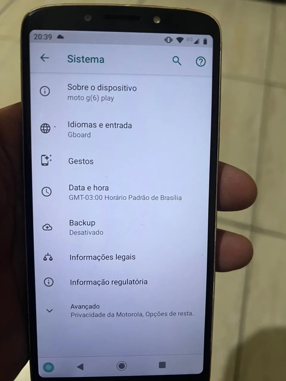 Motorola moto G6 play
