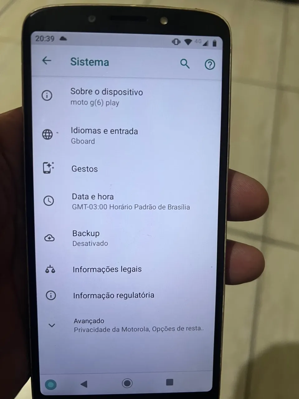 Motorola moto G6 play