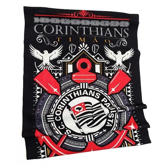 Bandeira estandarte Flâmula grande Corinthians - Foto 3