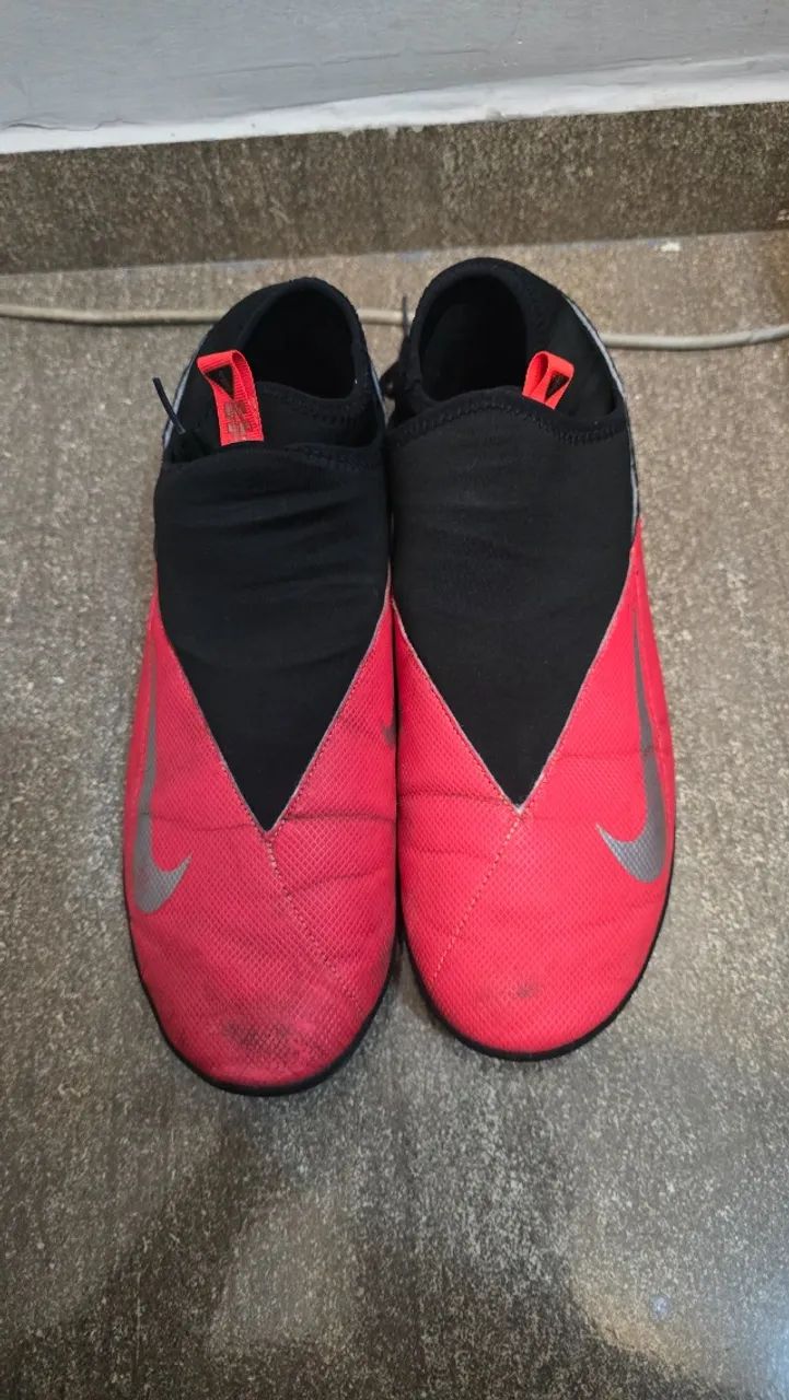 Nike Phantom Vision 2 Club Futsal Vermelho Preto - Chuteira - Foto 3