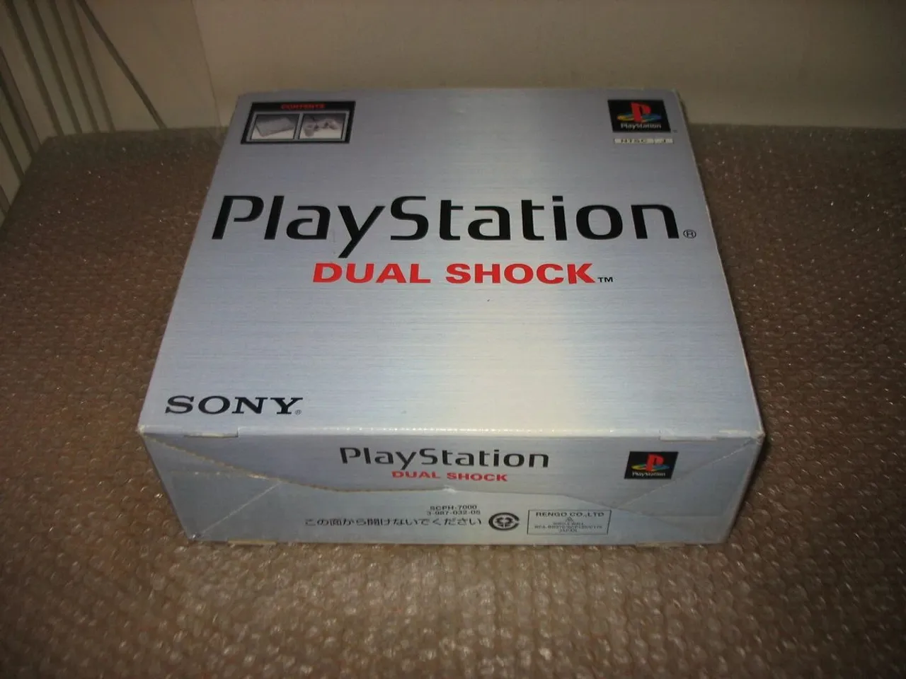 Console PlayStation PS1 - só a Caixa (Original com berço)