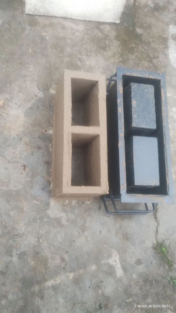 Formas para fazer bloco de cimento  - Foto 5