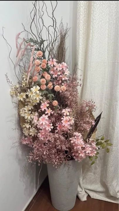 Lindo arranjo floral para decoração